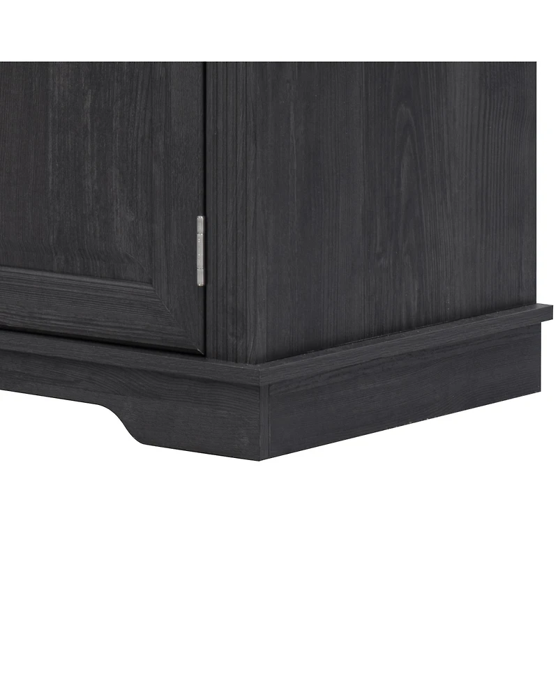 Casainc 71" Kitchen Pantry Cabinet with Pull-Out Organizers, 6 Door Shelves & Drawers
