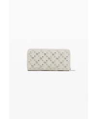 Desigual Women's Large faux leather studded wallet