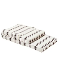 Sunnylife The Lounger Chair: Charcoal Stripe