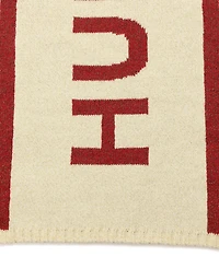 Hunter Metallic Rib Logo Scarf