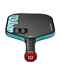 Wilson Cadence Pro 16 Pickleball Paddle - Black/Lt Blue / 4 1/4 / 8.1 Oz