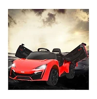 Akiudex Kids Electric Ride On Car with Remote Control and MP3 Player
