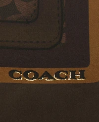 Coach Stacked Handbag Printed Silk Scarf