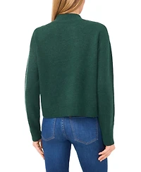 CeCe Women's Button Detail Sweater