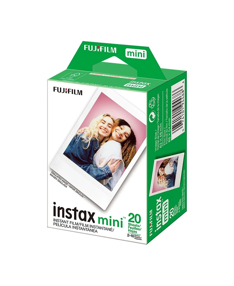 Fujifilm Instax Mini 99 Instant Film Camera, Matte Black, Bundle with Instant Daylight Film Pack and Photo Album