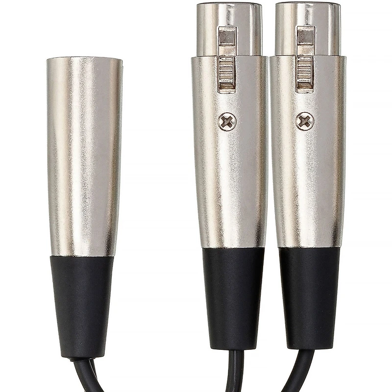 Hosa Technology Hosa Yxf-101.5 Dual XLR3F to XLR3M Y Cable, 18 Inch