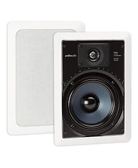 Polk Audio RC65i 2 Way In Wall Speakers - 4 Pack (White)