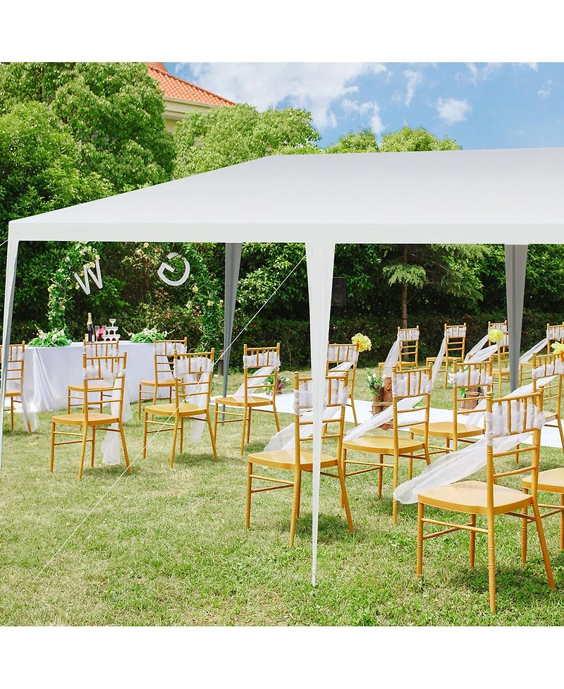 Costway 10'x20' Outdoor Party Wedding Tent Heavy Duty Canopy Pavilion
