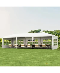 Costway 10'x30' Outdoor Party Wedding Tent Canopy Heavy duty Gazebo
