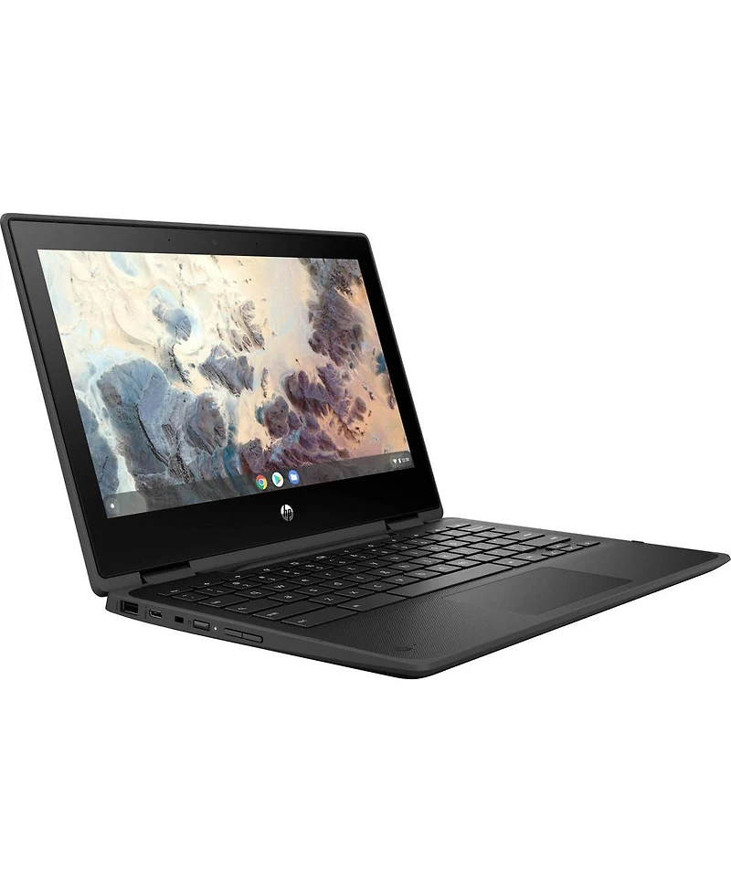 Hp Chromebook x360 11 G4 Education Edition 11.6" Hd 2-In-1 Touchscreen Notebook Computer, Intel Celeron N5100 1.1GHz, 8GB Ram, 64GB eMMC, Chrome Os