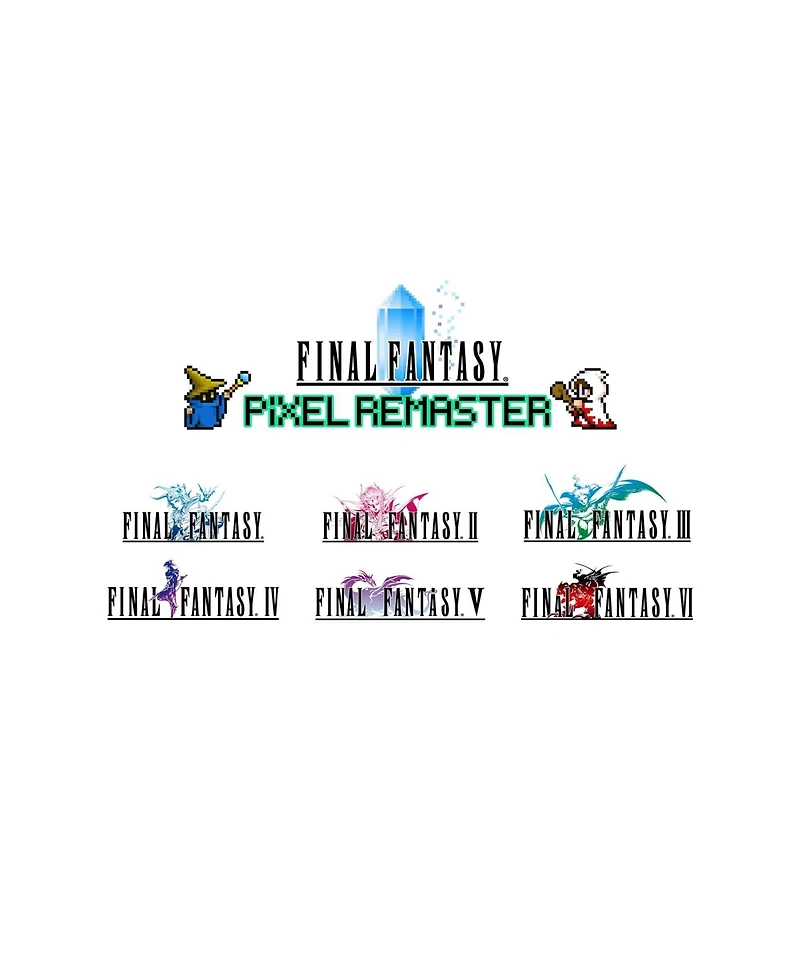 Final Fantasy I-vi Pixel Remaster Collection (Asian Import English)
