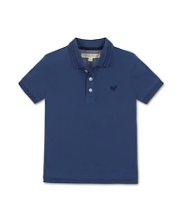 Hope & Henry Little and Big Boys' Organic Short Sleeve Knit Pique Polo Shirt