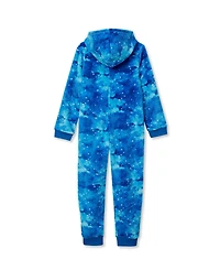 Lands' End Kids Hooded Plush Onesie