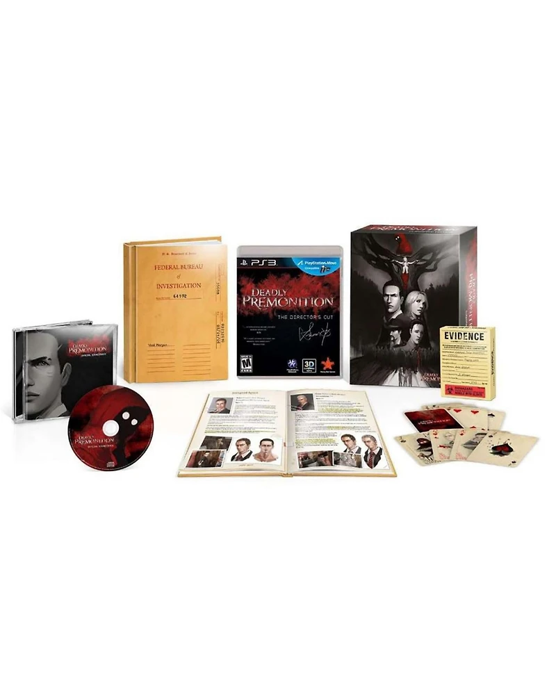 Sega Deadly Premonition Directors Cut Collectors Classified Edition