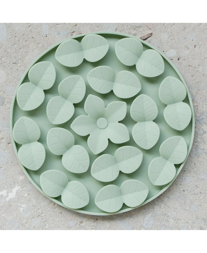 Dexypaws Enrichment Snuffle Mat: Sage Green Circle