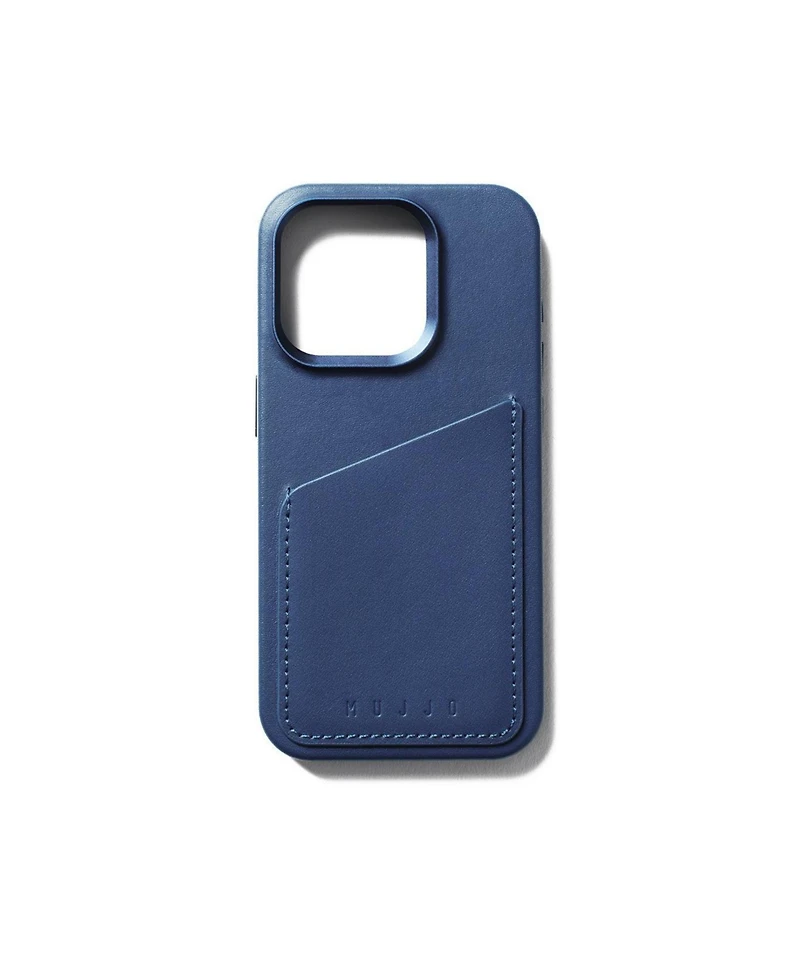 Mujjo Full Leather Wallet Case for iPhone 15 Pro