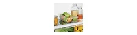 iDesign Large Stackable Fridge or Freezer Bin with Handle - Clear - Made in Usa