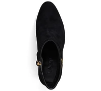 Lauren Ralph Women's Kellie Suede Heel Booties