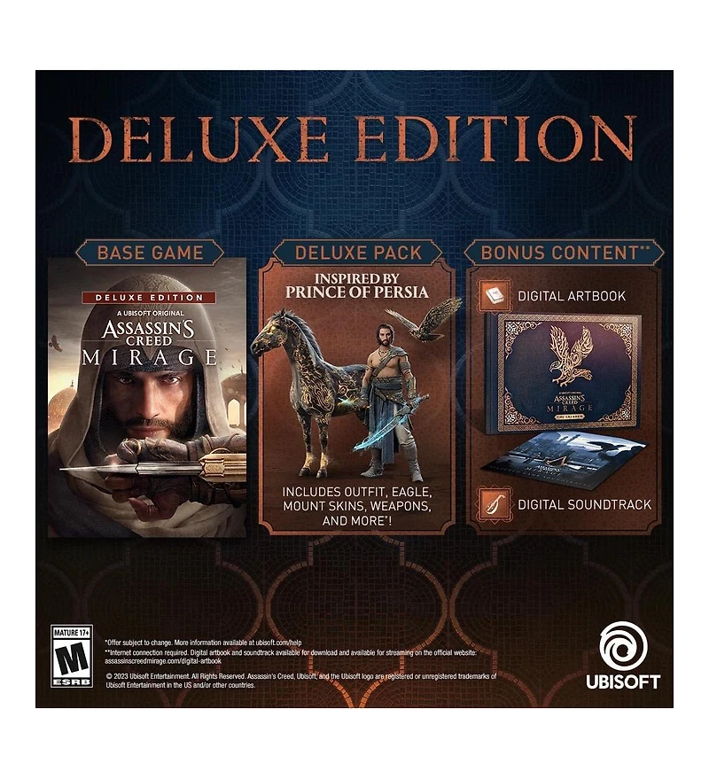 Ubisoft Assassin's Creed Mirage Deluxe Edition