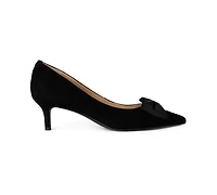 Lauren Ralph Women's Adrienne Suede Bow Pump