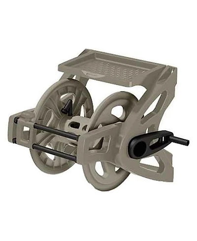 Suncast Slide Trak Hose Handler Wall Mounted 175' Garden Hose Reel, Reel Only