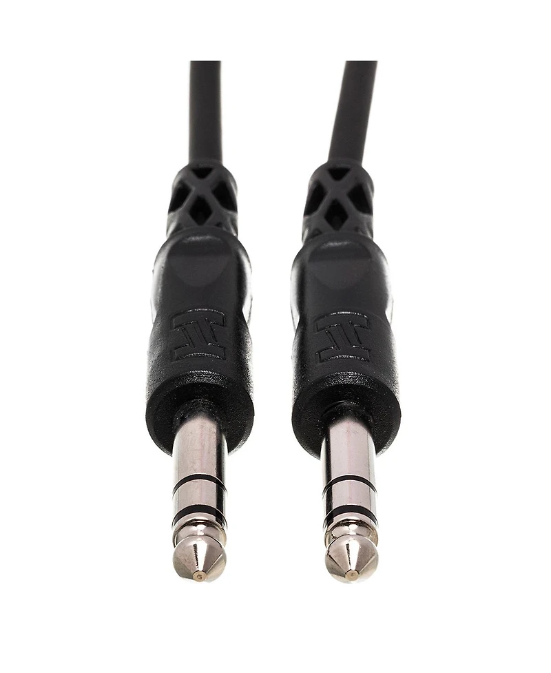 Hosa Technology Stereo 1/4" Male Phone to 1/4" Male Phone Trs Cable, 15'
