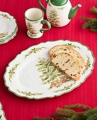 Certified International Holly Tree Melamine 2-Pc. Serving Platters