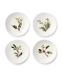 Certified International Holly Vines Dinner Bowls, Set of 4