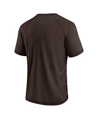 Fanatics Men's Brown Cleveland Browns Hail Mary Raglan T-Shirt