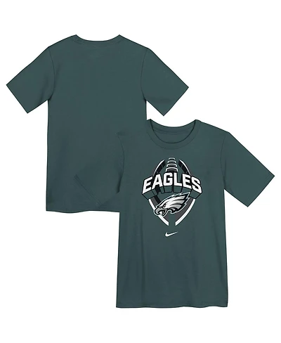 Nike Preschool Midnight Green Philadelphia Eagles Icon Legend Performance T-Shirt