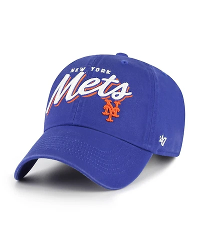 '47 Brand Women's Royal New York Mets Ariana Clean Up Adjustable Hat
