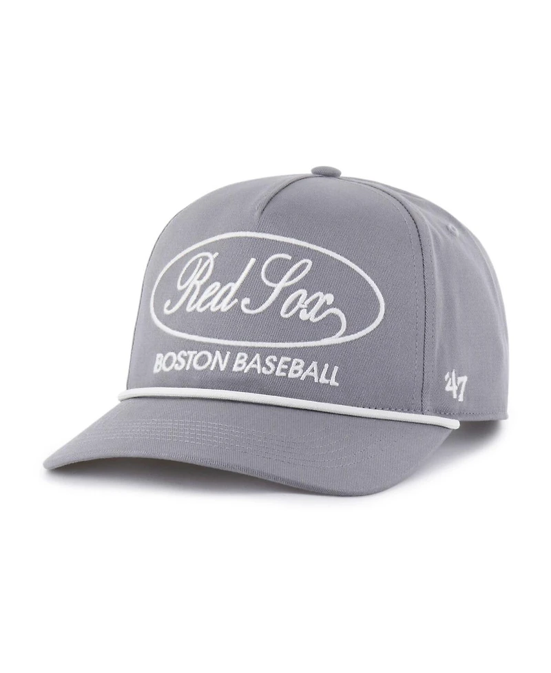 '47 Brand Men's Gray Boston Red Sox Foundational Hitch Adjustable Hat