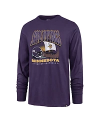 '47 Brand Men's Purple Minnesota Vikings Regional Super Rival Long Sleeve T-Shirt