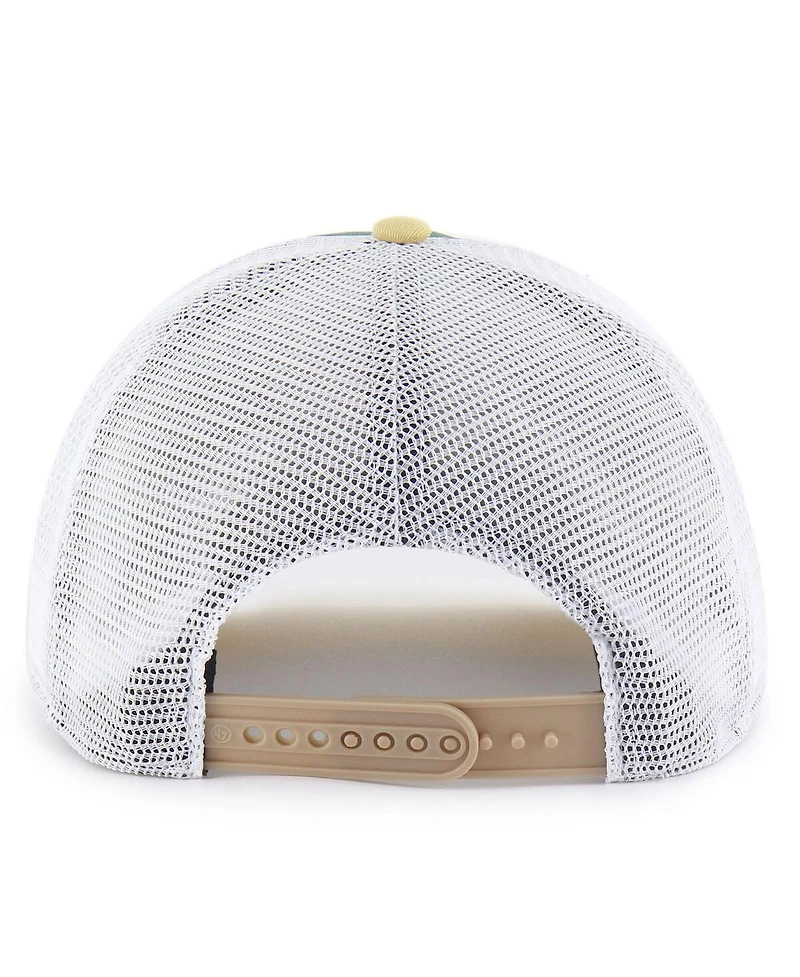'47 Brand Big Boys and Girls Green/Gold South Florida Bulls Super Stripe Hitch Adjustable Trucker Hat