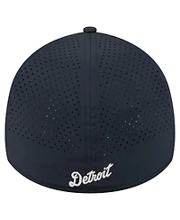 New Era Men's Navy Detroit Tigers 39THIRTY A-Frame Perforated Flex Hat