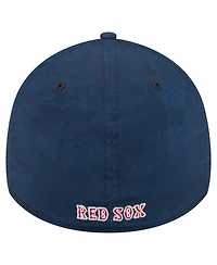 New Era Men's Navy Boston Red Sox Tonal Camo 39THIRTY Flex Hat