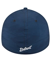 New Era Men's Navy Detroit Tigers Tonal Camo 39THIRTY Flex Hat