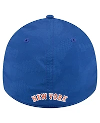New Era Men's Royal York Mets Tonal Camo 39THIRTY Flex Hat