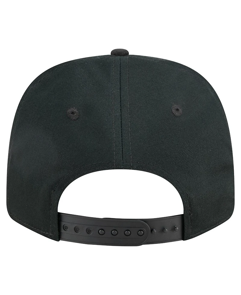 New Era Men's Black Cincinnati Bengals Chant 9SEVENTY Stretch-Snap Hat