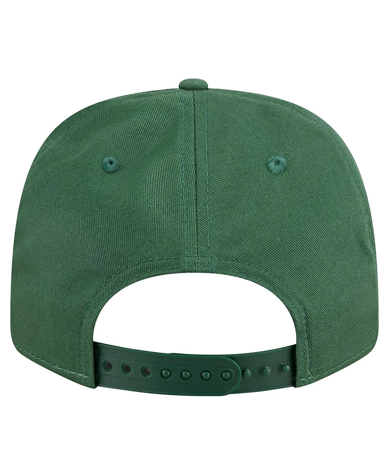 New Era Men's Green Green Bay Packers Chant 9SEVENTY Stretch-Snap Hat