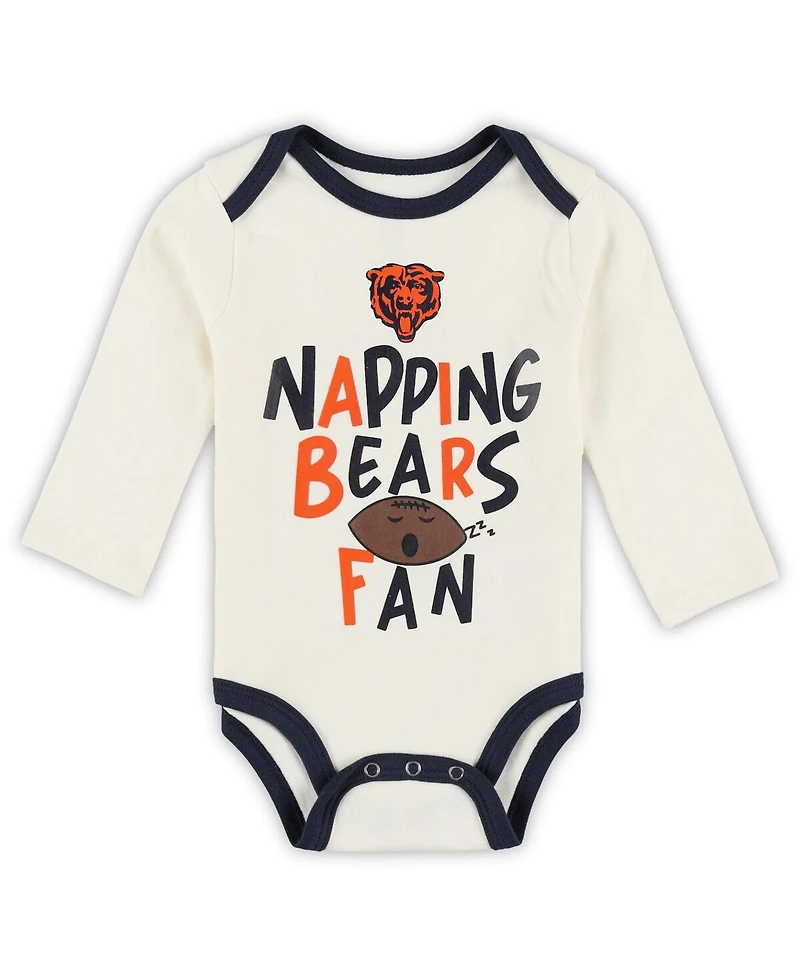 Outerstuff Baby Boys and Girls 3-Piece Chicago Bears Little Champ Set