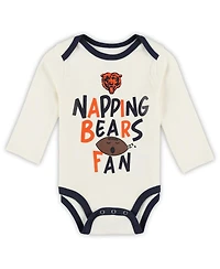 Outerstuff Baby Boys and Girls 3-Piece Chicago Bears Little Champ Set