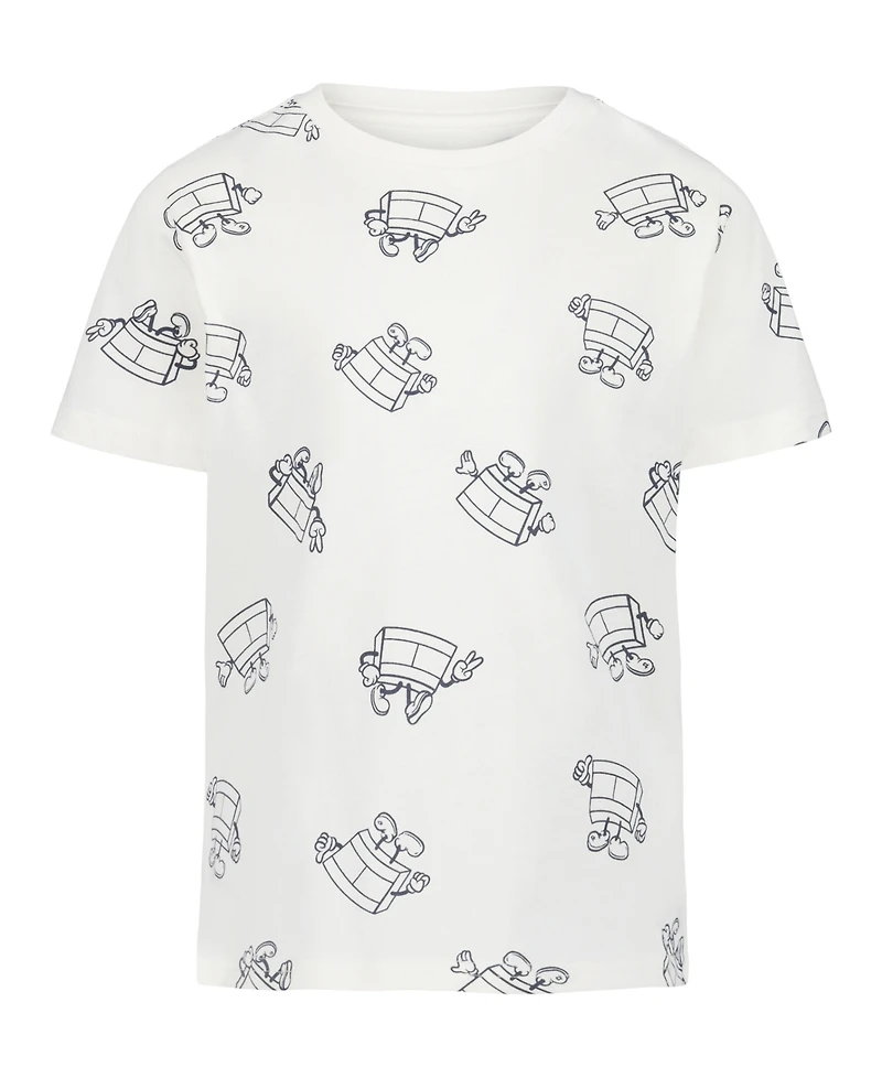 Tommy Hilfiger Toddler and Little Boys Allover Printed T-Shirt