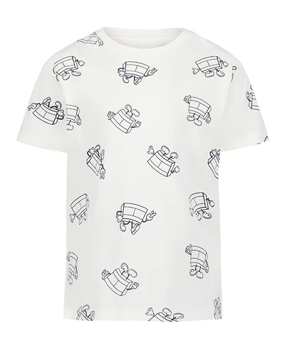 Tommy Hilfiger Toddler and Little Boys Allover Printed T-Shirt