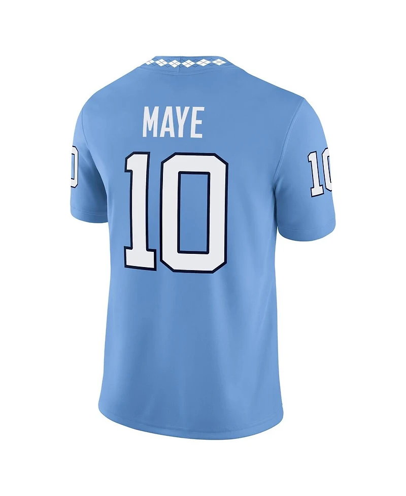 Jordan Men's Drake Maye Light Blue North Carolina Tar Heels Home Game Jersey