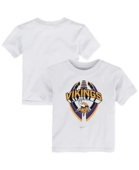 Nike Toddler White Minnesota Vikings Icon Legend T-Shirt