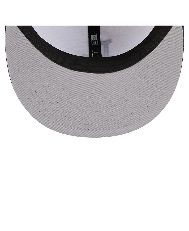 New Era Men's White/Royal Los Angeles Dodgers Repeat 59FIFTY Fitted Hat