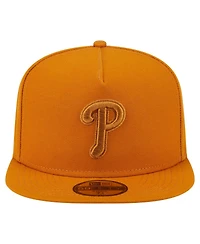 New Era Men's Orange Philadelphia Phillies Color Pack A-Frame 59FIFTY Fitted Hat