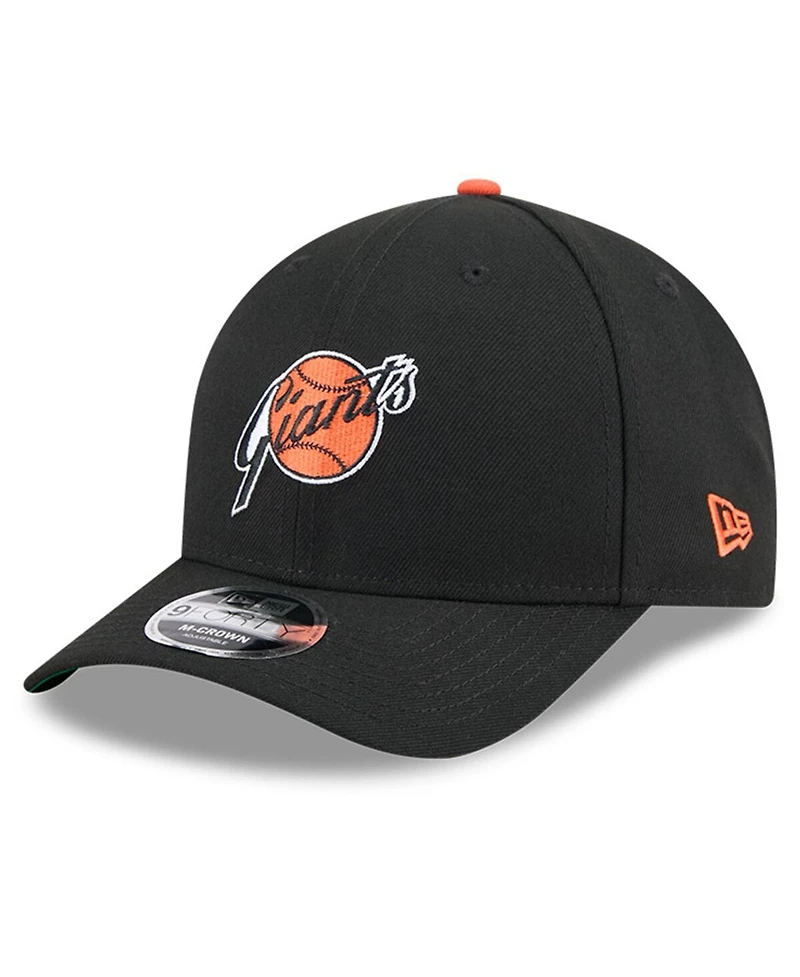 New Era Men's Black San Francisco Giants Baseball Hall of Fame 9FORTY M-Crown Adjustable Hat