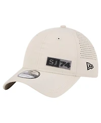 New Era Men's Tan San Jose Earthquakes Active 9TWENTY Adjustable Hat